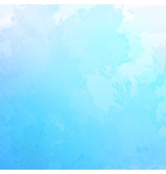 Abstract blue watercolor background vector image