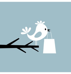 Twitter bird vector image