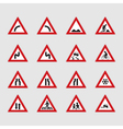 Street signs vector image