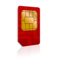 SIM card vector image