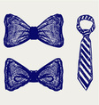 Tie vector image