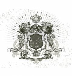 Vintage composition vector image