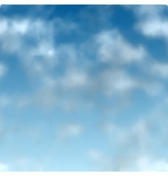 Swamless clouds vector image
