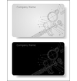 Business card for the engineer vector image