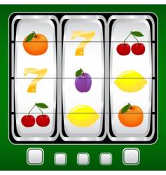 Slot machine vector image