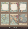 Travel notes vector image
