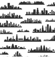City a background vector image