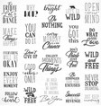 Motivational and inspirational quotes vector image