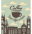 Cup of coffee vector image