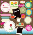 Scrapbook Design Elements vector image