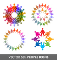 People icons vector image