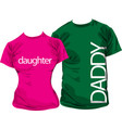 T-shirt vector image