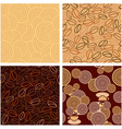 Coffee seamless pattern vector image
