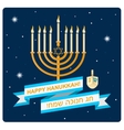 Happy Hanukkah Design Happy Hanukkah Design vector image