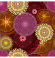 Abstract design with arabesques seamless vector image