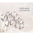 Snowdrops vector image