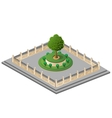 Garden vector image