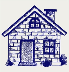 House vector image