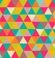 Triangles pattern vector image