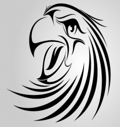 Eagle logo vector image