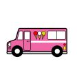 Ice cream truck vector image