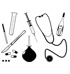 Medical tool vector image