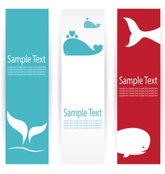 Whale Whale vector image