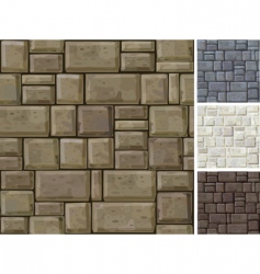 Stonewall texture vector image