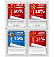 Sale stickers vector image