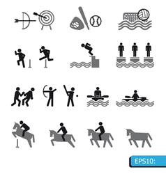 ICONS Sport vector image