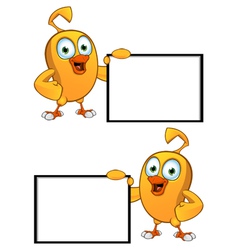 Cartoon Chick Board vector image
