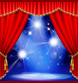 Theater stage vector image