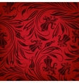 Seamless floral pattern vector image