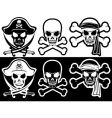 Jolly roger vector image