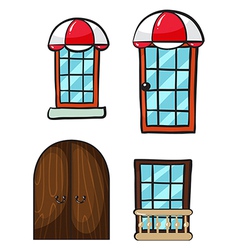 Doors vector image