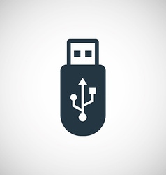 Usb icon vector image