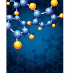 Molecule Molecule vector image