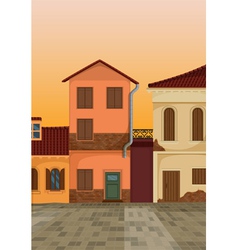House colony vector image