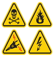 Set of Warning Sign vector image