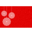 Christmas card vector image