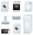 Home appliances vector image