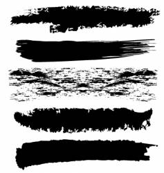 Brushes vector image