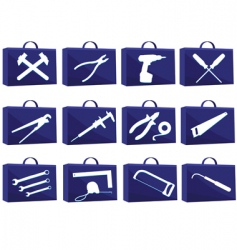 Set icon for web vector image