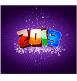 2013 Christmas Card vector image