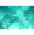 Abstract teal geometric background vector image