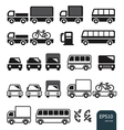 Truck icon vector image