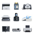 Computer parts 3| bella series vector image