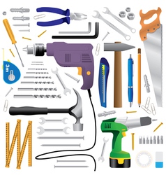 Household tools vector image