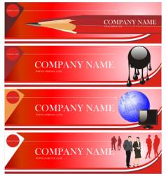 Color banners Color banners vector image
