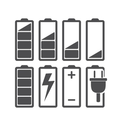 Battery vector image